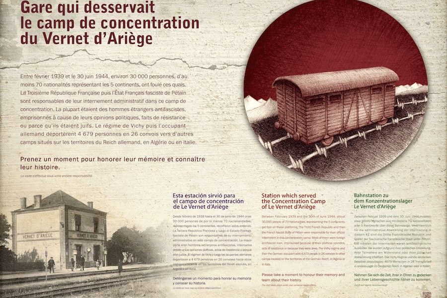 Vernet d’Ariège : Visite guidée sur le site du camp de concentration – 30 juin