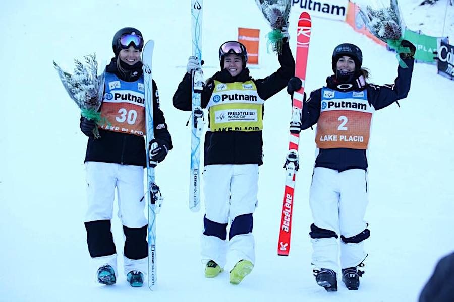 Perrine Laffont termine sur le podium à Lake Placid !