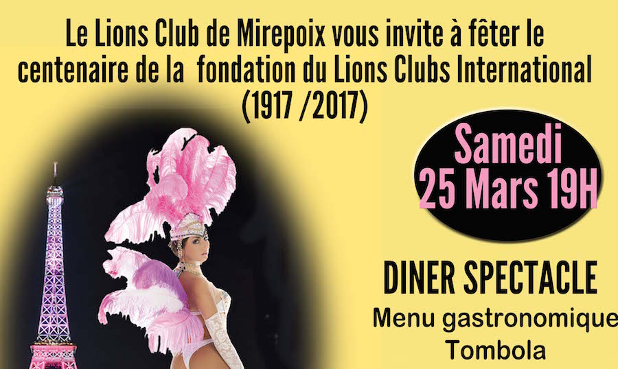 Aigues Vives, Le Lion’s Club fait la Fête….. – 25 mars