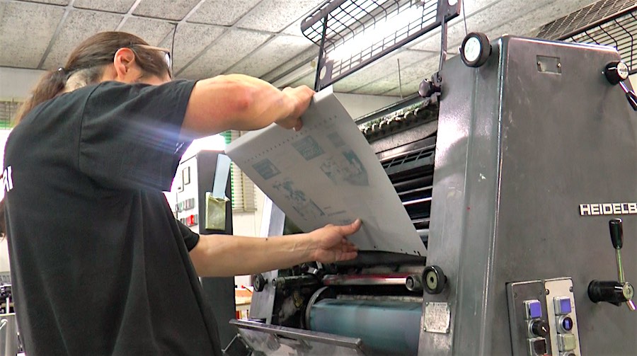 L’imprimerie du Noisetier, un entreprise bientôt centenaire