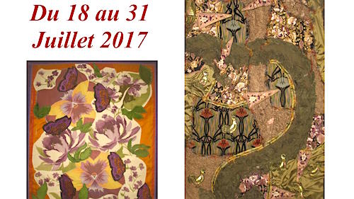 Mirepoix, expo « Les tableaux textiles de Léna » – du 18 au 31 juillet