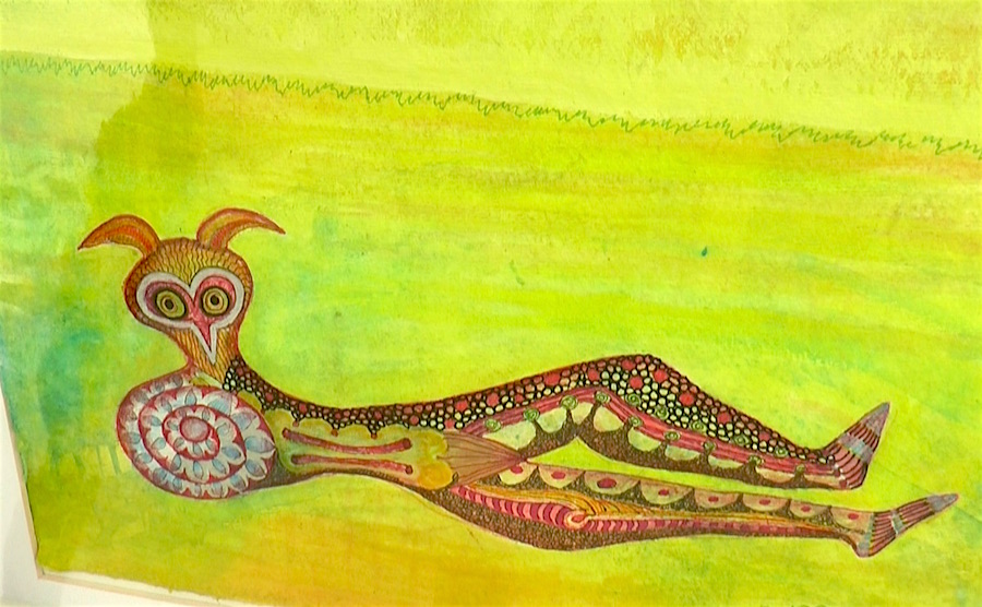 Carmen Hay Kolodzey, une artiste iconoclaste qui travaille le textile et la peinture