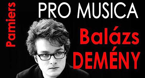 Pamiers, Récital de piano Balázs Demény – 12 novembre