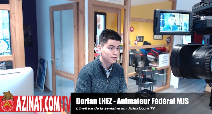 L’invité.e de la semaine : Dorian LHEZ Animateur Fédéral MJS en Ariège
