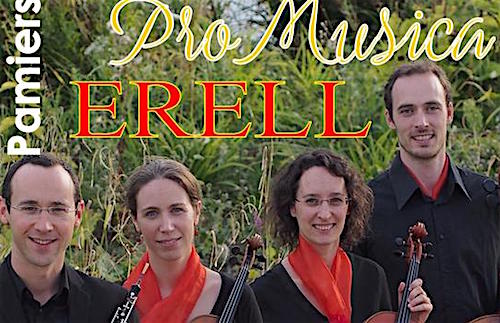 Pamiers : Quatuor ERELL hautbois et trio à cordes – 11 février