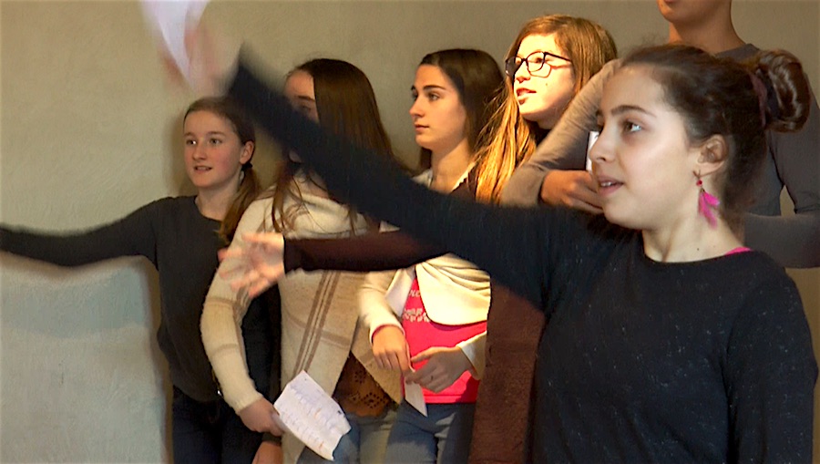 Un artiste en résidence au collège du Girbet à Saverdun
