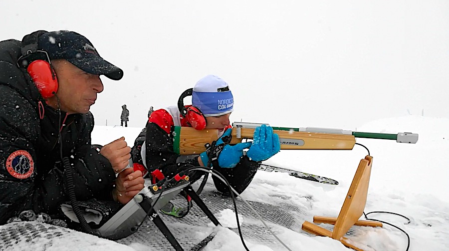 Beilloise 2018 : Un Biathlon sous la neige !