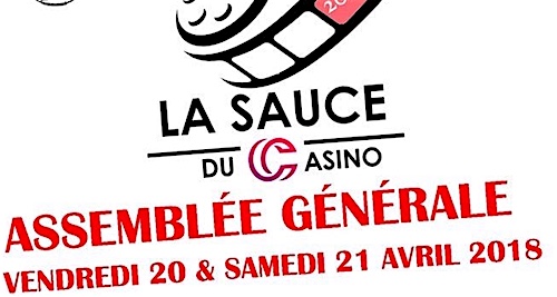 Lavelanet :  « La Sauce » du Casino vous invite à son AG – 20 et 21 avril