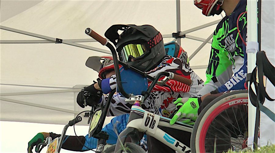 3ème manche du challenge France de BMX à Pamiers, une belle victoire pour le Zéro Nine avec Axel Porée