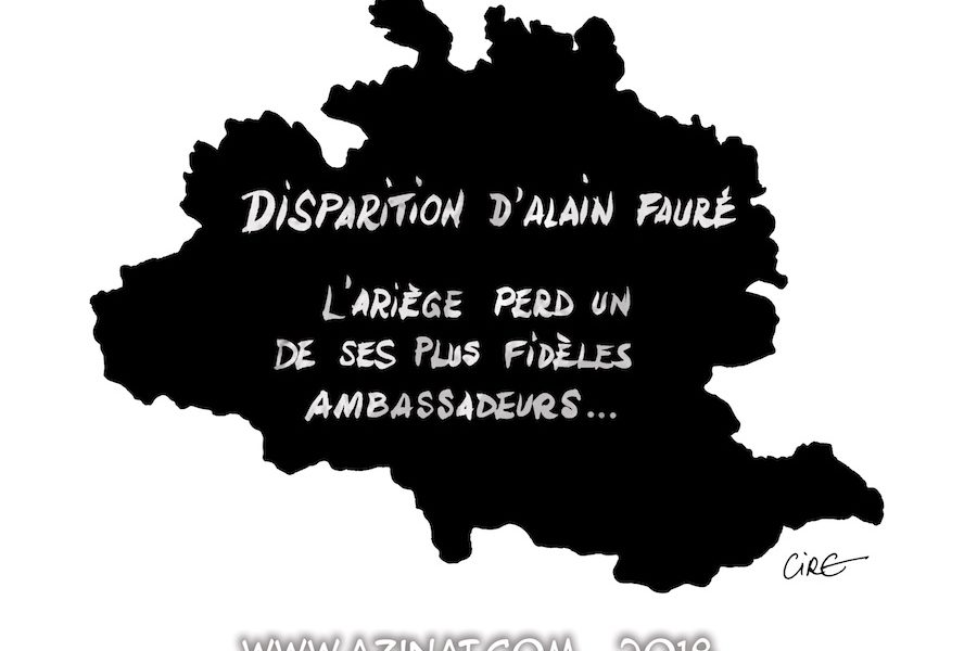 La couleur du deuil est mise sur le département