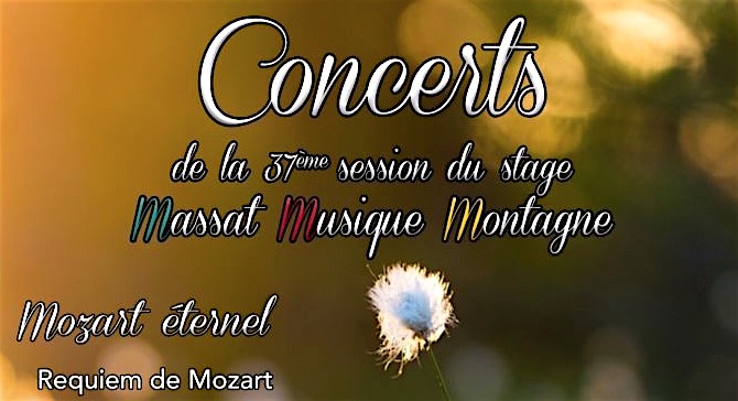 Saint Girons / Massat : « Mozart Eternel » – 26 & 27 juillet