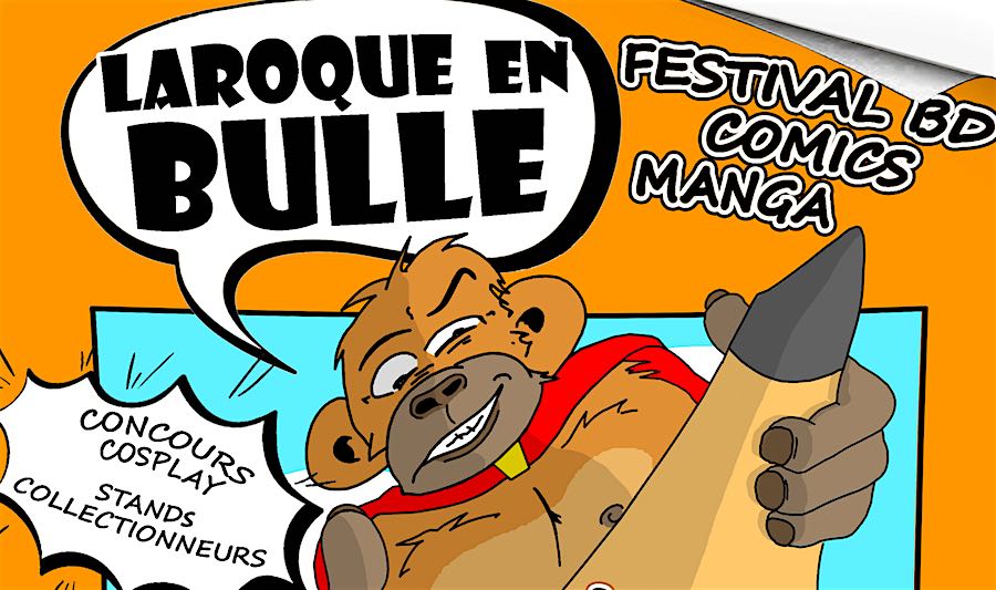 Laroque d’Olmes : 1er festival de BD, comics et manga « Laroque en Bulle » – 1er et 2 septembre