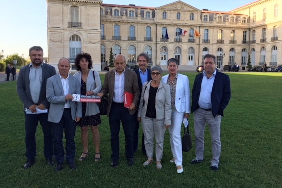 Les Conseillers Départementaux ariégeois mobilisés à Marseille