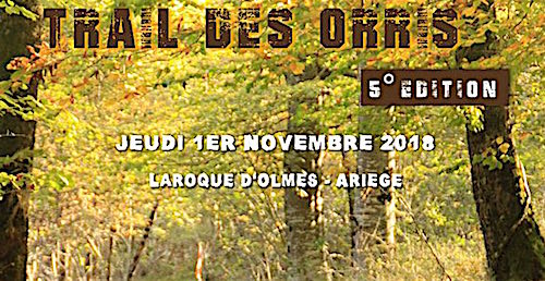 Laroque d’Olmes : 5eme édition du Trail des Orris – 1er novembre