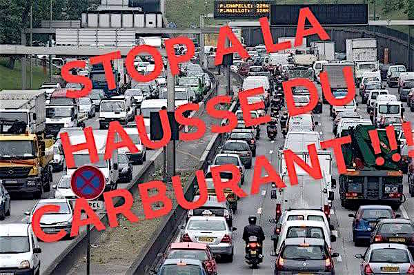 Blocage national contre la hausse du carburant, une idée qui va bon train !