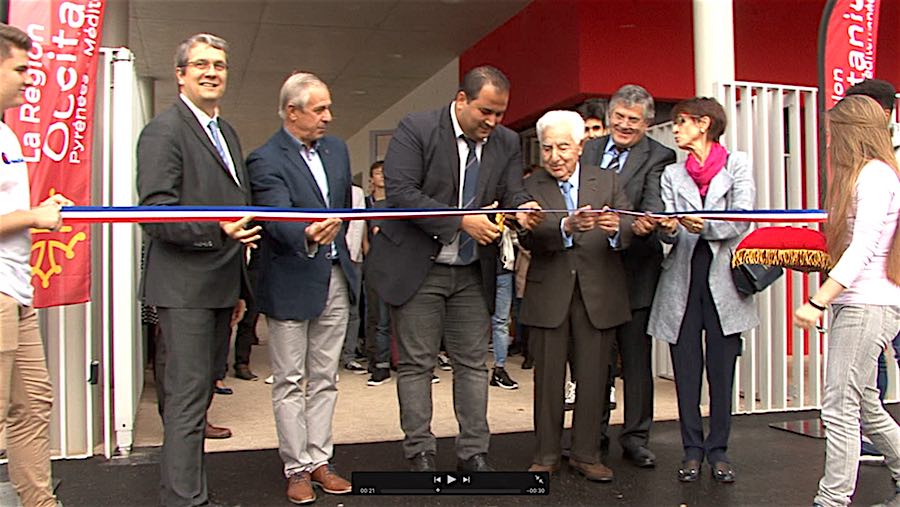 Inauguration du Lycée Pyrène, la Région investit pour l’éducation.